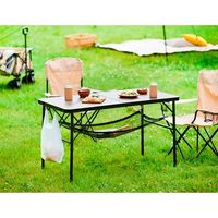 エスコ 1200x600x350/700mm テーブル(折畳式) EA913YA-72 1台（直送品）