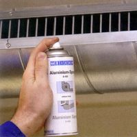 エスコ 400ml アルミコート・スプレー(12本) EA920SW-3B 1箱（直送品）