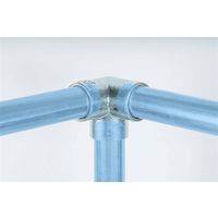 エスコ 48.6mm パイプジョイント(コーナーY継ぎ) EA948TF-10 1セット(5個)（直送品）