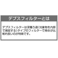 エスコ 250mm 工業用カートリッジフィルター( 50μm) EA997KL-47 1セット(5個:1個×5本)（直送品）