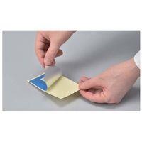 エスコ 40x 80mm JIS配管識別ステッカー(循環水/10枚) EA983ME-26 1セット(100枚:10枚×10組)（直送品）