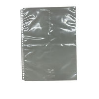 ライオン事務器 分類ポケット ハガキサイズ A4 30穴 BP-4 14725 1個(5枚)