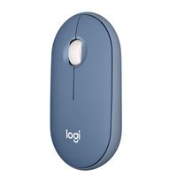 ロジクール 無線（ワイヤレス）マウス Bluetooth＆USBレシーバー 静音 3ボタン 薄型 M350 ブルーベリー