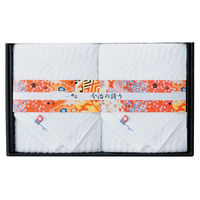 御歳暮 年末の贈り物 景品 【結(ゆい) 新潟県産 コシヒカリ・今治タオル ギフトセット B ギフトカード 二重封筒 熨斗 １式（直送品）