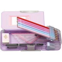 ソニック リアナティアラうかサポ筆入バイオレット FD-6811-V 2個（直送品）