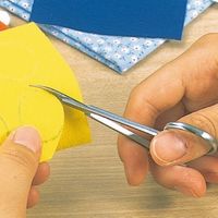 エスコ 125mm はさみ(精密・反り刃/ステンレス製) EA540ME-28 1セット(5本:1本×5個)（直送品）