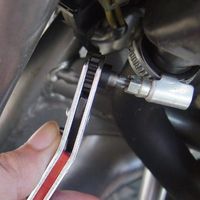 エスコ [+ ー]ドライバーセット(オフセット型 ラチェット式) EA562-8 1セット(4セット:1セット×4組)（直送品）