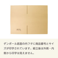 ザップ ダンボール 120サイズ W450×D370×H250mm 5mm厚 7517 1箱(20枚入)（直送品）
