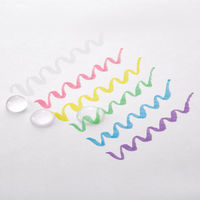 トンボ鉛筆 水性サインペン筆之助しなやか 6色セット WS-BS6C 1セット