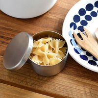 ヨシカワ ステンレス まる缶 容量100ml AN0202 1セット(5個)（直送品）