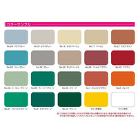 【業務用床塗料】水谷ペイント　ボウジンテックス＃５０００Ｕ　Ｎｏ．１　オレンジブラウン　4732-4035-285　4kgセット（直送品）