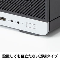 【転倒防止】アスクル「現場のチカラ」耐震粘着ゴム 40x40mm 1セット（40枚：1組4枚×10）  オリジナル