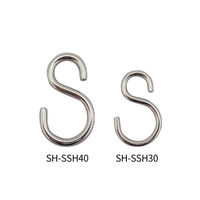 New Hikari (ニューヒカリ）　ステンレスSフック 36mm 3個入　SH-SSH30　1パック（直送品）