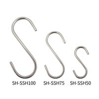 New Hikari (ニューヒカリ）　ステンレスSフック 50mm 2個入　SH-SSH50　10パック（直送品）
