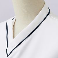 住商モンブラン スクラブ 兼用 半袖 白/ターコイズ 6L MS002-0132 1枚　スクラブ（直送品）