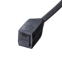 サンワサプライ 屋外用巻取り延長CAT6A LANケーブル KB-MKE21BK 1個（直送品）