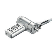 サンワサプライ スロットマルチ対応セキュリティワイヤー(ダイヤル錠) SL-90 1個（直送品）