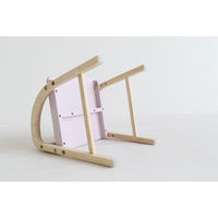 ICHIBA キッズアームチェア アミー ラベンダーピンク ILC-3434LPK 1脚（直送品）