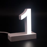 アクリサンデー ａｂｃＭＩＸ　マグネット連結文字　ＨＡ７５シリーズ　数字　【１】 111968 1個（直送品）