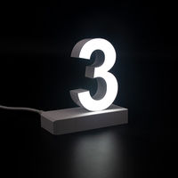 アクリサンデー ａｂｃＭＩＸ　マグネット連結文字　ＨＡ７５シリーズ　数字　【３】 111970 1個（直送品）