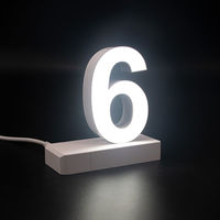 アクリサンデー ａｂｃＭＩＸ　マグネット連結文字　ＨＡ７５シリーズ　数字　【６】 111973 1個（直送品）