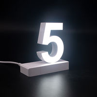 アクリサンデー ａｂｃＭＩＸ　マグネット連結文字　ＨＡ１００シリーズ　数字　【５】 112036 1個（直送品）