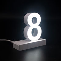 アクリサンデー ａｂｃＭＩＸ　マグネット連結文字　ＨＡ１００シリーズ　数字　【８】 112039 1個（直送品）