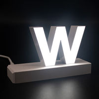 アクリサンデー ａｂｃＭＩＸ　マグネット連結文字　ＨＡ１００シリーズ　アルファベット小文字　【ｗ】 112059 1個（直送品）