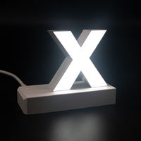 アクリサンデー ａｂｃＭＩＸ　マグネット連結文字　ＨＡ１００シリーズ　アルファベット小文字　【ｘ】 112060 1個（直送品）