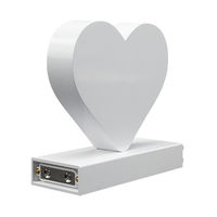 アクリサンデー ａｂｃＭＩＸ　マグネット連結文字　ＨＡ１００シリーズ　記号【ハートマーク】 112068 1個（直送品）