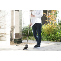 山崎産業 庭箒HG(細繊維)屋内外用 化繊ほうき 長柄 化繊ほうき 長柄 箒 水に強い1セット(2本)