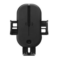 PGA 車載用 ワイヤレス充電ホルダー ダッシュボード用ゲル吸盤タイプ ブラック PG-CWCHD01BK 1個（直送品）