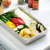 ヨシカワ おかずストッカー 大 1214896 1セット(5個)（直送品）