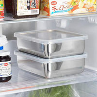 ヨシカワ おかずストッカー 中 1214895 1セット(3個)（直送品）