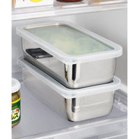 ヨシカワ おかずストッカー スリム 1214894 1セット(3個)（直送品）