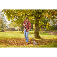 GARDENA コンビシステム アジャスタブル熊手 スチール製 幅を30~50cmに調節可能 03103-20 1台（直送品）