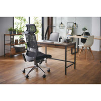 【軒先渡し】コイズミファニテック Brost デスク 幅1000×奥行500×高さ730mm ビンテージブラック BRD-701VB 1台（直送品）