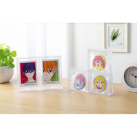 イノマタ化学 イノマタ #3850 缶バッジディスプレイケース 1個（直送品）