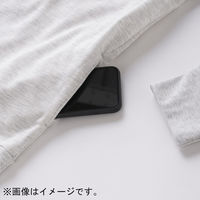 おたふく手袋 fubar FB-101 コットンエアサンド 黒 LL 1枚（直送品）