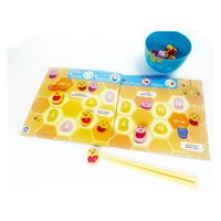 アイアップ はじめてのマナー豆おおつぶ くまのプーさん 知育 玩具 おもちゃ 518337 1個（直送品）