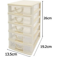 サンコープラスチック 引き出しケース エルピス A-605 ソフトベージュ(セット販売：10個) 4973230308177（直送品）