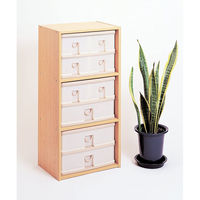 サンコープラスチック C-102 エルピス 引出ケース ホワイト(セット販売:5個) 4973230405722 1セット(5個)（直送品）