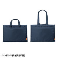 サンワサプライ カジュアルPCバッグ(15.6インチワイド・ネイビー) BAG-CA13NV 1個（直送品）
