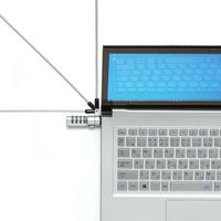 サンワサプライ スロット標準＆nano対応セキュリティワイヤー（ダイヤル錠） SL-92 1個（直送品）