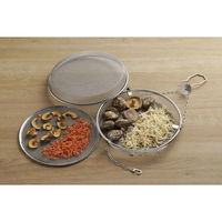 下村企販 干しかご 干し網 ドライフルーツバスケット 2段 ステンレス製 304602 1個（直送品）