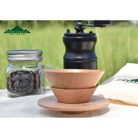 籐芸 コーヒードリッパー 木製 アウトドア FORESTABLE 籐芸 355256 1個（直送品）