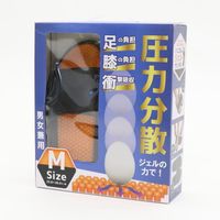 イトウ ハニカムジェルサンダル M オレンジ 23~26cm HD-TX1203 1セット(12足)（直送品）