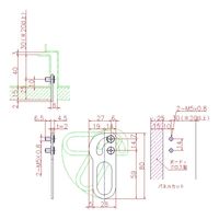 ジョー・プリンス竹下 Hー311ーSUSー2 ステンレス面付け戸先ハンドル 小 1043111302 1セット(10個)（直送品）