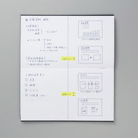 コクヨ 野帳スケッチ 3mm方眼 チャコールブラック セ-Y7D 1冊