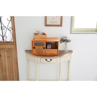 オスマック プーさんの引出し付き引き戸小物収納庫 PHK-4025LB 1個（直送品）